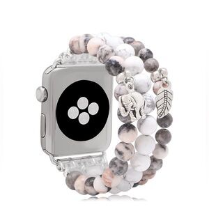 Women’s Jewerly bracelet zebra jasper band Apple Watch 42mm-44mm